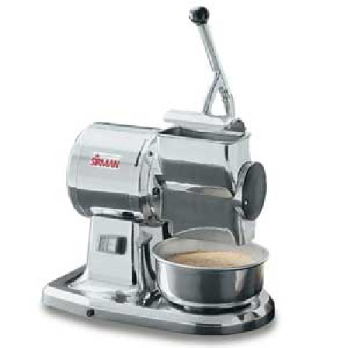 Подрібнювач сиру SIRMAN GP, 0,38 кВт, 1400 об/хв, горловина 110×65 мм, 220 В, Італія, гарантія 12 міс, 290×250×310 мм, для кафе/магаз.