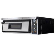 Печь для пиццы ITPIZZA ML4, Италия — 1 камера на 4 пиццы Ø35 см, 720×720×140 мм, 50–455°C, 380В/6кВт, мех., 12 мес, для пиццерий