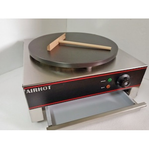 Млинниця Airhot BE-1, діаметр 400 мм, 3 кВт, 220 В, +50…+300 °C, габарити 450×470×230 мм, 12 міс гарантії, Китай, для кафе й ресторанів