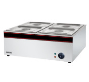 Марміт тепловий AIRHOT BM-4, +30…+90 °C, 1,5 кВт 220 В, габарити 700×590×235 мм, вага 16 кг, гарантія 12 міс, вироблено в Китаї