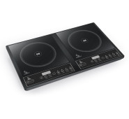Плита індукційна подвійна Airhot IP3500 D SLIM, 1.8+1.7 кВт, 220 В, +60–+240 °C, таймер 3 год, 580×355×68 мм, гарантія 12 міс, Китай