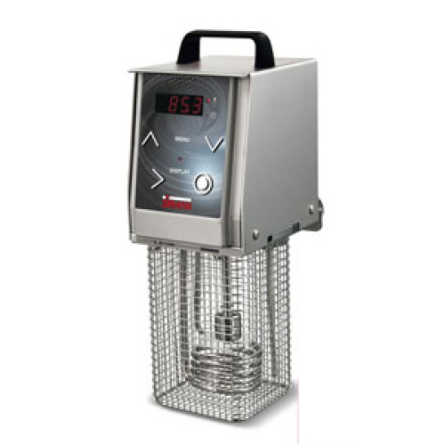 Термостат Sirman Softcooker XP, 24–99 °C, 2 кВт, 220 В, до 50 л, Италия, гарантия 12 мес, 130×165×380 мм, вес 4,5 кг