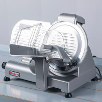 Слайсер Beckers ES 220, ніж 220 мм, розмір різання 230х165 мм, хромована сталь, 448х363х335 мм, Італія, для магазинів, кафе, ресторанів