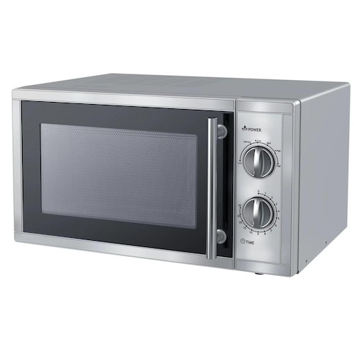 Микроволновая печь Beckers MWO B1, 23 л, 900 Вт, диаметр тарелки 270 мм, камера 315×320×200 мм, Италия, гарантия 12 мес