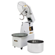 Тістоміс спіральний ROBOT COUPE ITPIZZA M-20-2S 3Ф, 22 л, 17 кг, 56 кг/год, 0,75 кВт, 380 В, Італія, 390×670×735 мм, 12 міс для піцерій