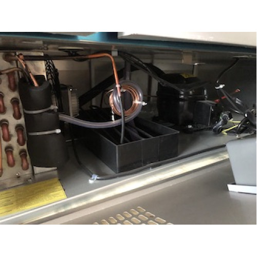 Стіл холодильний для піци COOLEQ PS900, 2 двері, +2…+8 °C, 257 л, 5×GN1/6, 900×700×1100 мм, гарантія 12 міс, Китай, для піцерій та ресторанів