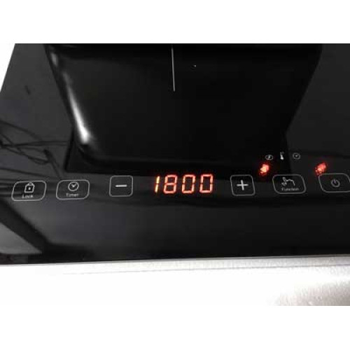 Индукционная плита AIRHOT IP3500 D двухконфорочная, 1.8+1.7 кВт, 220 В, темп. +60–240 °C, таймер 3 ч, макс. нагрузка 20 кг, 590×390×68 мм