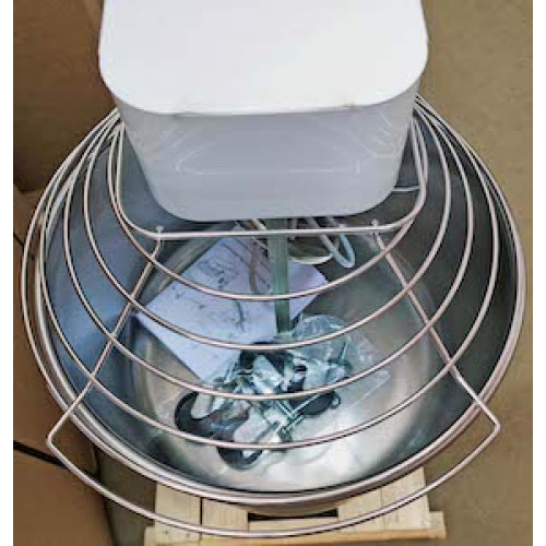 Тістоміс спіральний ITPIZZA SK-20-2S 3Ф, 22 л, завантаження 17 кг, 56 кг/год, 2 швидк., 1,1 кВт, 380 В, 360 мм, Італія, для пекарень і піцерій