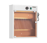 Стерилізатор ножів AIRHOT KS-15 на 15 ножів, таймер 0–120хв, лампа 8000 год, 0.008 кВт (220В), гарант. 12 міс, вага 8.3 кг, 450×160×600 мм