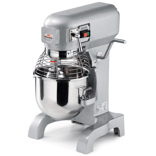Планетарний міксер SIRMAN Plutone 10 л 0.45кВт 108/195/355об/хв 220В 55/84кг габ.360×500×630/470×550×750мм 12 міс Китай для пекарень
