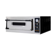 Печь для пиццы ITPIZZA MS4 — 1 камера (4×Ø32 см, 660×660×140 мм), 50–455°C, Италия, гарантия 12 мес, нержавеющая сталь, для пиццерий