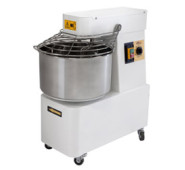 Тістоміс спіральний ITPIZZA SK-20 1Ф, 17 кг/22 л, 56 кг/год, 0,75 кВт/220 В, нерж. сталь, габ. 385×670×725 мм, для піцерій і пекарень