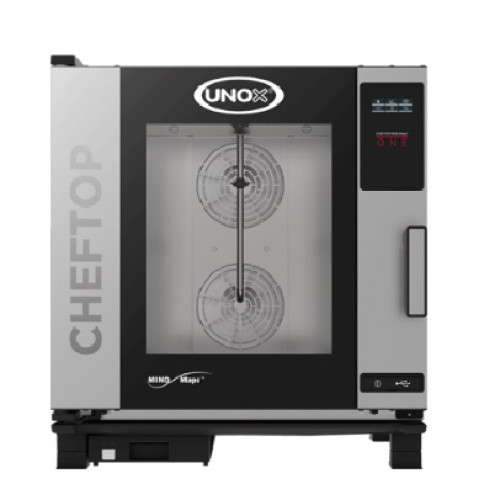 Пароконвектомат UNOX XEVC-1011-E1RM, 10 рівнів GN1/1, сенсор ONE, 18.5 кВт/380В, Італія, 12 міс, 750×773×1010 мм, для ресторанів