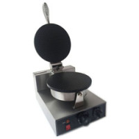 Вафельниця AIRHOT WE-1S для тонких вафель, Ø210 мм, товщина вафлі 3 мм, 2–3 хв, 220 В/1.2 кВт, 6.4 кг, 250×350×260 мм, гарантія 12 міс