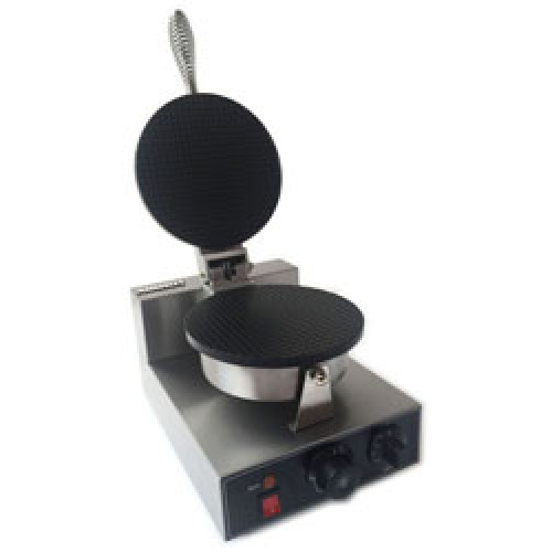 Вафельниця AIRHOT WE-1S для тонких вафель, Ø210 мм, товщина вафлі 3 мм, 2–3 хв, 220 В/1.2 кВт, 6.4 кг, 250×350×260 мм, гарантія 12 міс