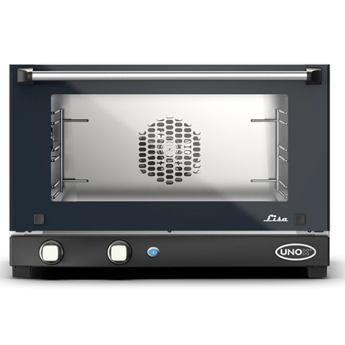 Пароконвекційна піч UNOX XF013, 3 рівні, 460х330 мм, 2,7 кВт, механічне керування, Італія — для пекарень, кафе та ресторанів