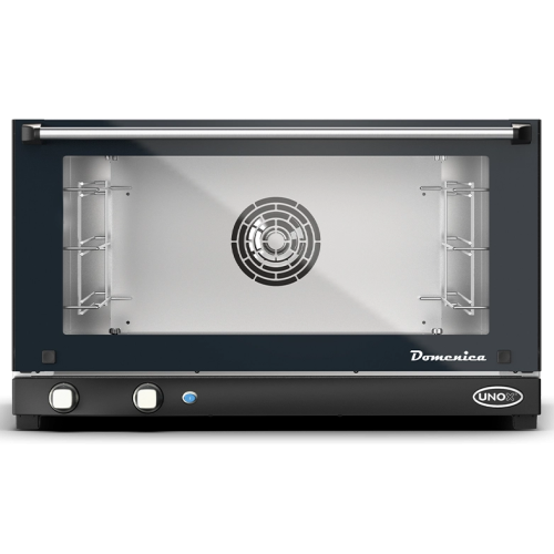 Пароконвекційна піч UNOX XF033, 3 рівня, 600х400 мм, 3,2 кВт, механічне керування, Італія – для кафе, пекарень та ресторанів