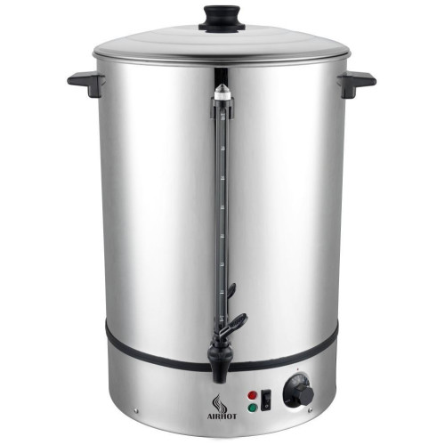 Водонагрівач електричний AIRHOT WB-30, 30 л, 2.5 кВт, 220 В, +30..+100 °C, 440x440x490 мм, 4.57 кг, гарантія 12 міс, Китай