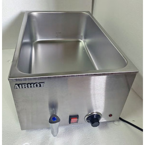 Марміт водяний AIRHOT BM-11, 600×338×243 мм, 1.2 кВт (220 В), +30…+90 °C, 5 рівнів, 7 кг, гарантія 12 міс, виробник Китай