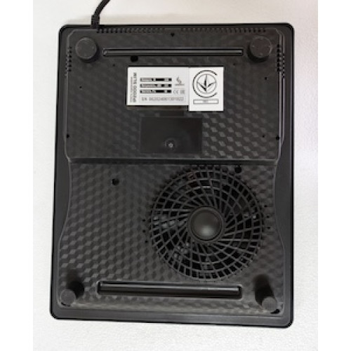 Плита індукційна AIRHOT IP2000 SLIM, 2,0 кВт, 220 В, +60–240 °C, 280×360×68 мм, таймер 3 год, макс. навантаження 20 кг, 12 міс, Китай