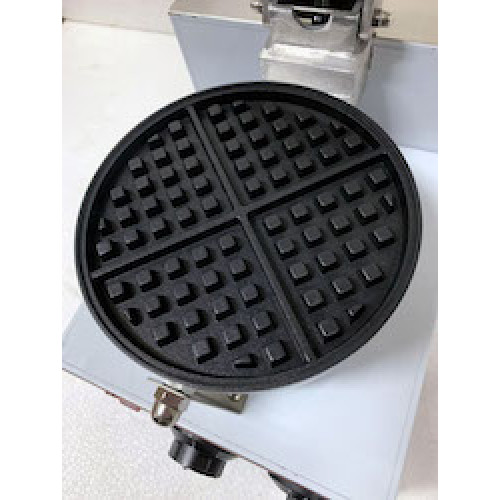 Вафельниця AIRHOT WE-1 для бельгійських вафель, 220В 1.2кВт, Ø175мм, товщина 12мм, 2–3 хв, гарантія 12 міс, Китай, 250×350×260 мм