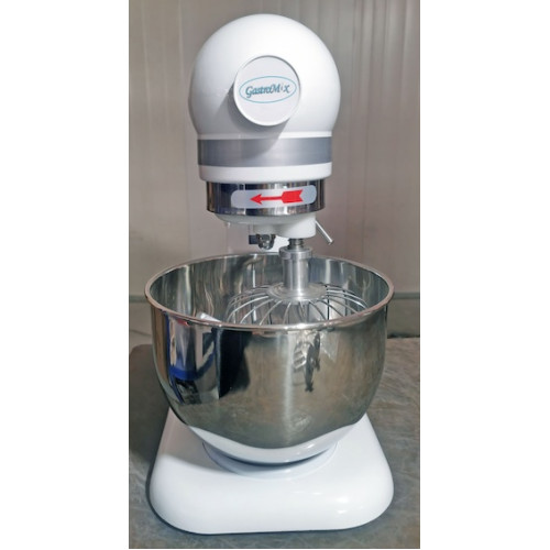 Міксер планетарний GASTROMIX B5, 5 л, 0,3 кВт, 0–1020 об/хв, 220 В, Китай, 17/20 кг, габарити 390×225×420/500×315×525 мм для кафе і пекарень