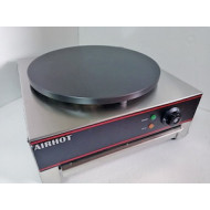 Млинниця AIRHOT BE-1 400 мм, 3 кВт, 220 В, +50–300 °C, 1 млинець за раз, гарантія 12 міс, Китай, габарити 450×470×230 мм, для кафе та ресторанів