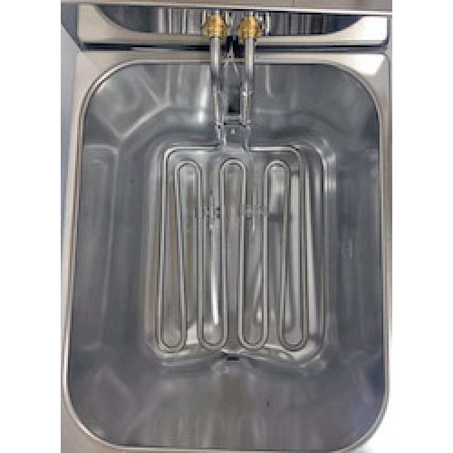 Фритюрниця BECKERS FR 8 LT, 8 л, 3 кВт, +50–190°C, 1 корзина 250х215х105 мм, габарити 265х450х360 мм, гарантія 12 міс, Італія, 220 В