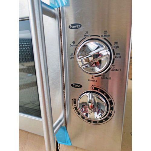 Мікрохвильова піч з грилем BECKERS MWO A5 GR 25 л, 1.4 кВт, професійна, Італія, для ресторанів, кафе та їдалень