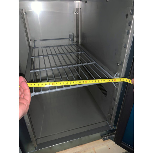 Стіл-холодильна шафа COOLEQ GN3100TN, 465 л, 3 двері, -2…+8 °C, 1795×700×860 мм, гарантія 12 міс, Китай