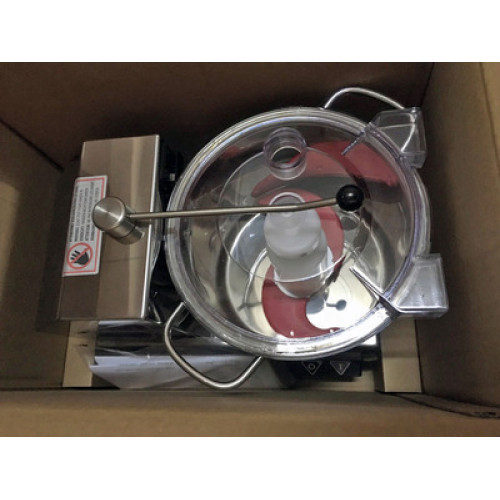 Куттер SIRMAN C 6 VV 5,3 л, 0,6 кВт, 1500-2500 об/хв, 220 В, Італія, 365x305x320 мм, 11 кг, гарантія 12 міс для ресторанів і м'ясопереробки