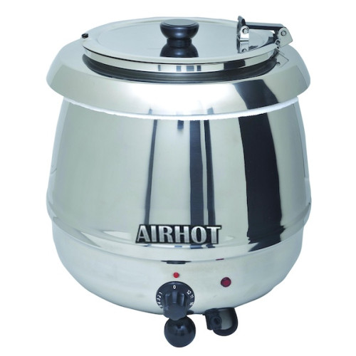 Мармит для супа AIRHOT SB-6000S, 9 л, 0.4 кВт, 220 В, гарантия 12 мес, Китай, размеры 385×385×366 мм, 4.6 кг, для ресторанов и кафе
