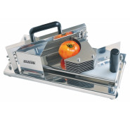 Слайсер для томатів Airhot TS-4, 13 ножів, товщина зрізу 4 мм, діаметр до 80 мм, гарантія 12міс, вага 5,18 кг, габарити 425×197×197 мм, Китай