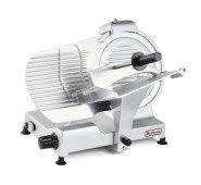 Слайсер BECKERS BKL 220 PRO, ніж 220 мм, різання 145×200 мм, хромована сталь, 0.16 кВт, 220 В, 15 кг, 390×480×350 мм, Італія, 12 міс