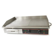 Поверхня для смаження AIRHOT GE-730/FG, 2 зони нагріву, 4.4 кВт, 220 В, +50–+300 °C, 730х515х245 мм, 26 кг, гарантія 12 міс, Китай