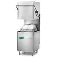 SILANOS купольна посудомийна NE1300 PD/PB, 48/30/20 кас./год, корзина 500×500 мм, цикли 75/120/180 с, 7.1 кВт, 655×785×1480 мм, Італія 12 міс
