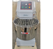 Тістоміс спіральний GASTROMIX HS40B, 40 л, макс 15 кг, 0,85/1,5 кВт, 380 В, спіраль 123/246, діжа 13/25 об/хв, 770×440×850 мм, 12 міс, Китай, для пекарень