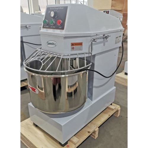 Тістоміс спіральний GASTROMIX HS40B, 40 л, макс 15 кг, 0,85/1,5 кВт, 380 В, спіраль 123/246, діжа 13/25 об/хв, 770×440×850 мм, 12 міс, Китай, для пекарень