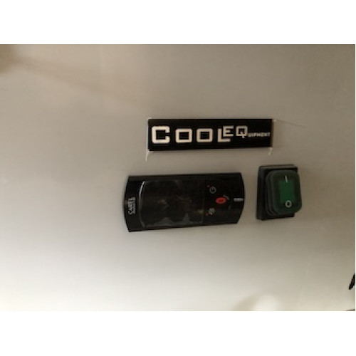 Стіл з холодильильною шафою COOLEQ S901, 257 л, 2 двері, +2…+8°C, R290, 900×700×860 мм, гарантія 12 міс