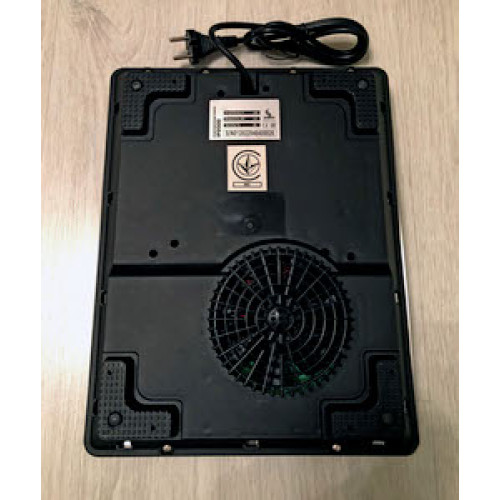 Плита індукційна AIRHOT IP2000, 2.0 кВт, 220 В, +60–240 °C, таймер 3 год, макс навантаж. 15 кг, 360×280×75 мм, 2.3 кг, 12 міс, Китай