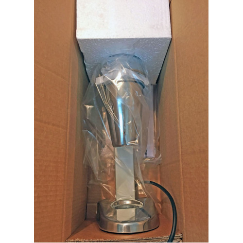 Міксер для молочних коктейлів Sirman Sirio 1, Італія, 1 стакан 550 мл, 14000 об/хв, 0,1 кВт, 150x195x485 мм, 2,5 кг, гарантія 12 міс