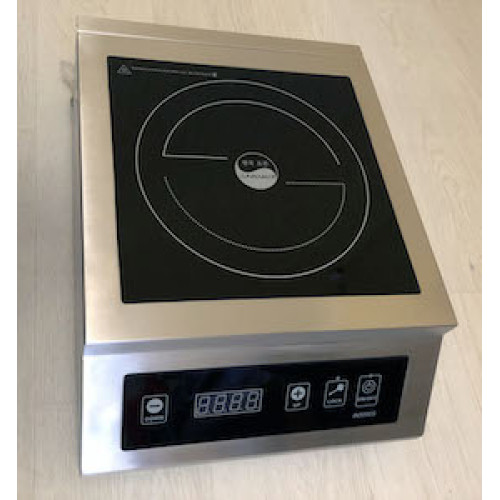Плита індукційна INDOKOR IN5000S, 5 кВт, 220 В, конфорка 325×325 мм, сенсорне керування, 12 міс., Корея, габарити 398×515×168 мм, 7,9 кг