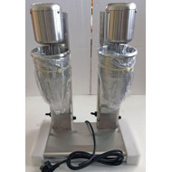 Миксер для молочных коктейлей JAU SR2, 0,9+0,9 л, 2 стакана, 7500/15000 об/мин, 70+70 Вт, 220 В, 360×170×510 мм, 12 мес, Китай