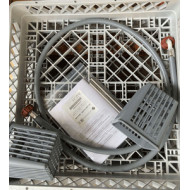 SILANOS купольна посудомийна NE1300 PD/PB, 48/30/20 кас./год, корзина 500×500 мм, цикли 75/120/180 с, 7.1 кВт, 655×785×1480 мм, Італія 12 міс