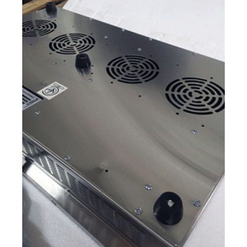 Плита індукційна подвійна AIRHOT IP7000 D, 3.5+3.5 кВт, 220 В, гарантія 12 міс, Китай, вага 12 кг, розміри 685×400×105 мм