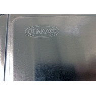 Лист для випікання UNOX TG305 гладкий 460×330×10 мм, алюмінієвий, без покриття, Італія, 0,45 кг, для печей і пекарень