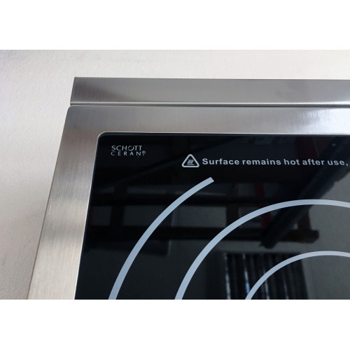 Плита індукційна INDOKOR IN3500, 3,5 кВт, 220 В, конфорка 285×285 мм, таймер 180 хв, 60–240°C, гарантія 12 міс, 340×440×117 мм