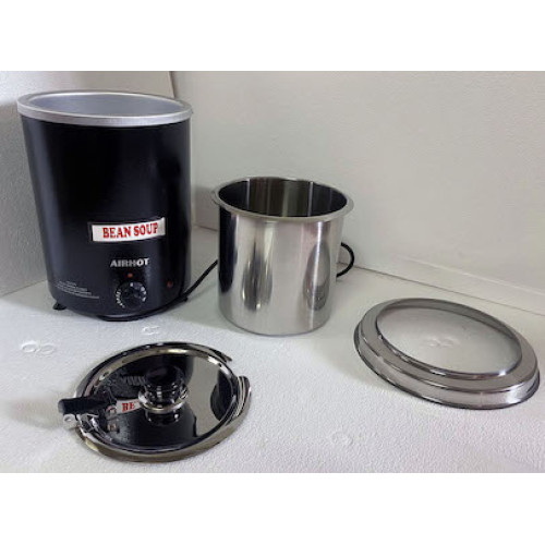 Марміт для супу AIRHOT SB-5700, 5 л, 220 В, 0.3 кВт, 12 міс гарантії, Китай, нетто 285×285×352 мм (брутто 300×300×395 мм), вага нетто 3.5 кг