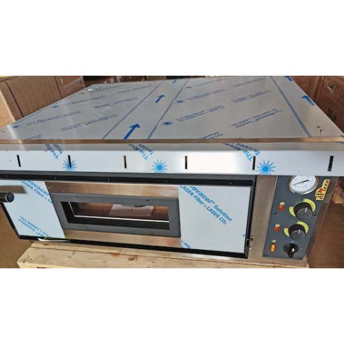 Піч для піци ITPIZZA ML4, 1 камера (4 піци Ø35 см), 720×720×140 мм, 50–455°C, мех. керування, 380 В/6 кВт, Італія, гарантія 12 міс