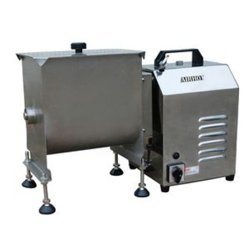 Фаршемешалка AIRHOT MME-20, 20 л, полезная загрузка 15 кг, 0.3 кВт/220 В, вес 25/26 кг, 730×280×360 мм, гарантия 12 мес, Китай